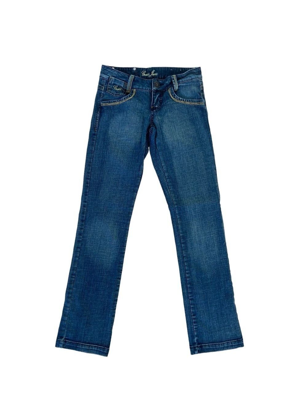 Guess Vintage jeans sexy low rise boot cut 99% cotton 1%spandex stretch denim 27